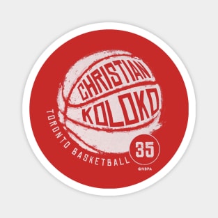 Christian Koloko Toronto Basketball Magnet